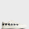 Comme des Garçons PLAY - Multi Heart CT70 Low Top Shoes in White