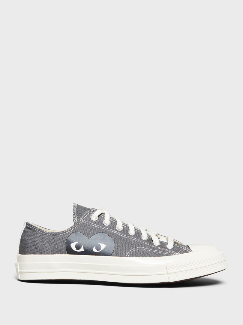 CONVERSE COMME DES GARCONS New Big Heart CT20 Low Top Shoes in Grey