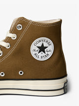 Converse - Chuck 70 High Top Canvas Sneakers in Bog Down/Egret/Black