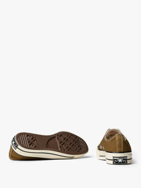 Converse - Chuck 70 Low Top Canvas Sneakers in Bog Down/Egret/Black