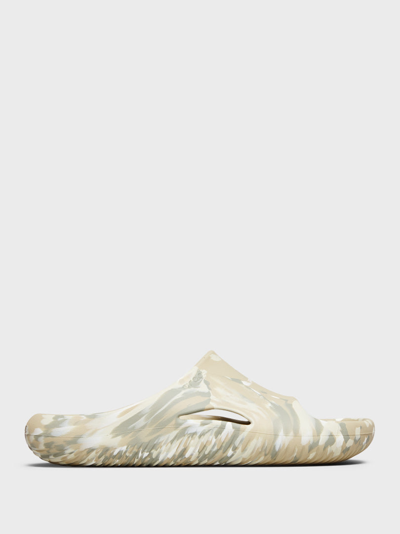 Crocs x Satisfy Mellow Slide Sandals in Marble