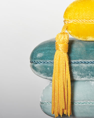 Sophie Bille Brahe - Velvet Jewelry Box in Limone