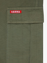 Sauna - Cargo Pants in Green