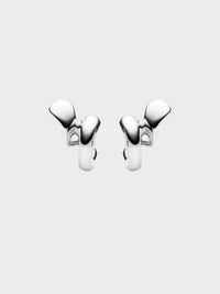 Maria Black - Coil Whirl Stud Earring in Silver