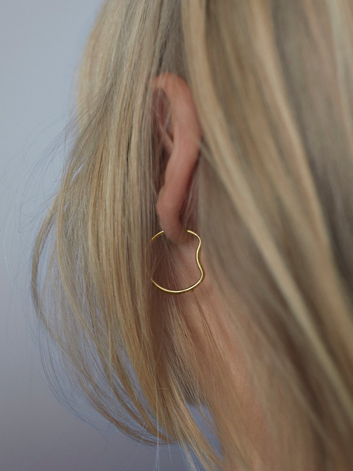 Maria Black - Copenhagen 20 Hoop Earring in 18K Gold Plated