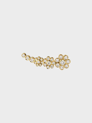 Sophie Bille Brahe - Croissant Fleur Earring