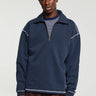 Dancer - Half Zip Shirt in Navy