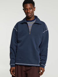 Dancer - Half Zip Shirt in Navy