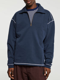 Dancer - Half Zip Shirt in Navy