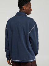Dancer - Half Zip Shirt in Navy