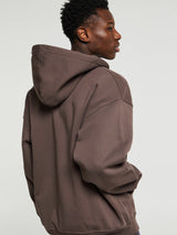 Dancer - OG Logo Zip Hood in Brown