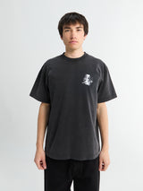 Dancer - Waterfall T-Shirt in Washed Black