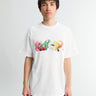 Dancer - Glam Flowers T-Shirt in White
