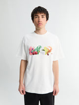 Dancer - Glam Flowers T-Shirt in White