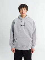 Dancer - Italic Hoodie in Heather Grey
