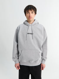 Dancer - Italic Hoodie in Heather Grey