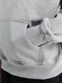 Dancer - Italic Hoodie in Heather Grey