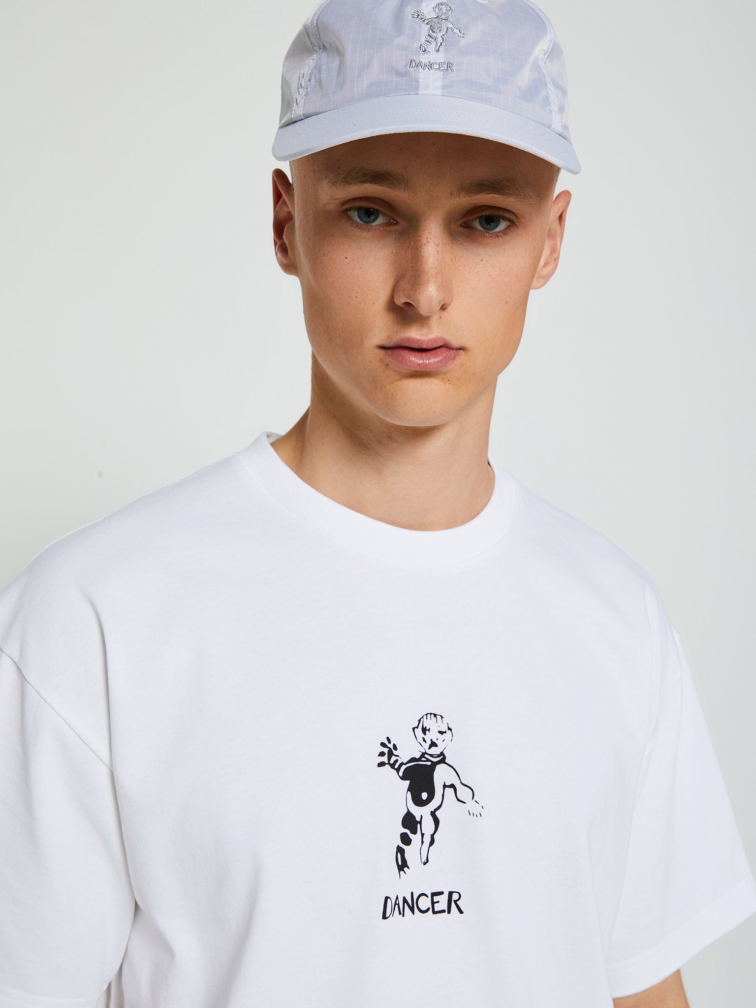 Dancer OG Logo T Shirt In White Stoy dancer-og-logo-t-shirt-in-white-stoy