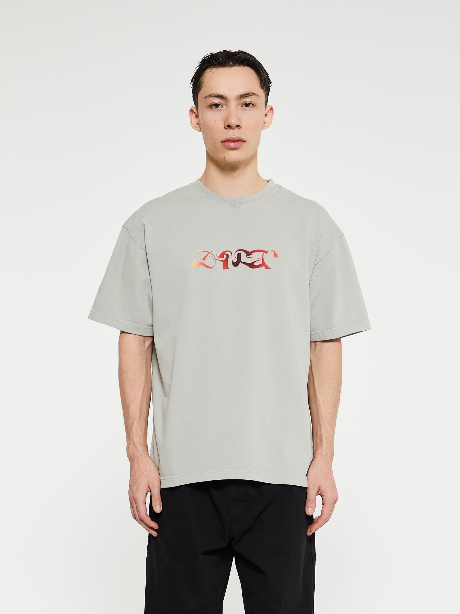Dancer - Analog Triple Logo T-Shirt in Grey