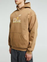 Dime - Classic Lightbright Hoodie in Sepia