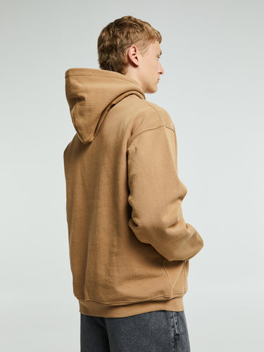 Dime - Classic Lightbright Hoodie in Sepia