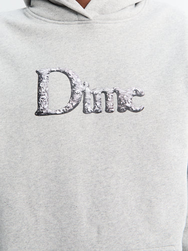Dime - Classic Decoy Hoodie in Heather Gray
