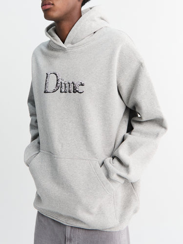 Dime - Classic Decoy Hoodie in Heather Gray