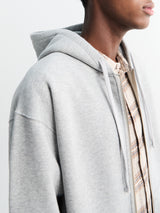 Dime - Friends Zip Hoodie in Heather Gray