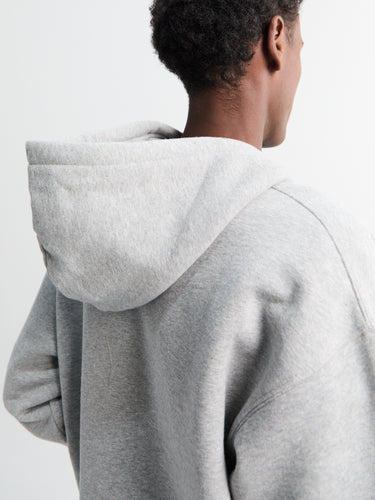 Dime - Friends Zip Hoodie in Heather Gray