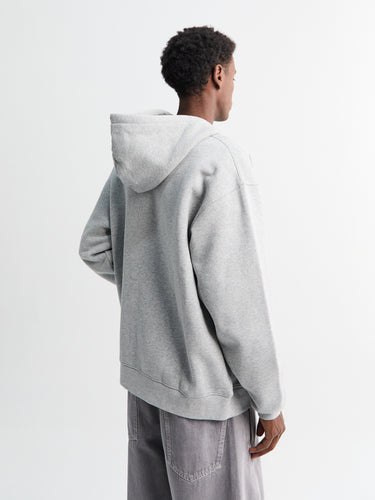Dime - Friends Zip Hoodie in Heather Gray