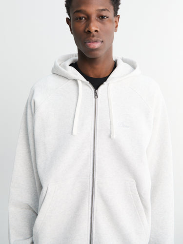 Dime - Cursive Small Logo Hoodie in Ash