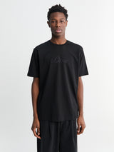 Dime - Cursive Small Logo T-Shirt in Black