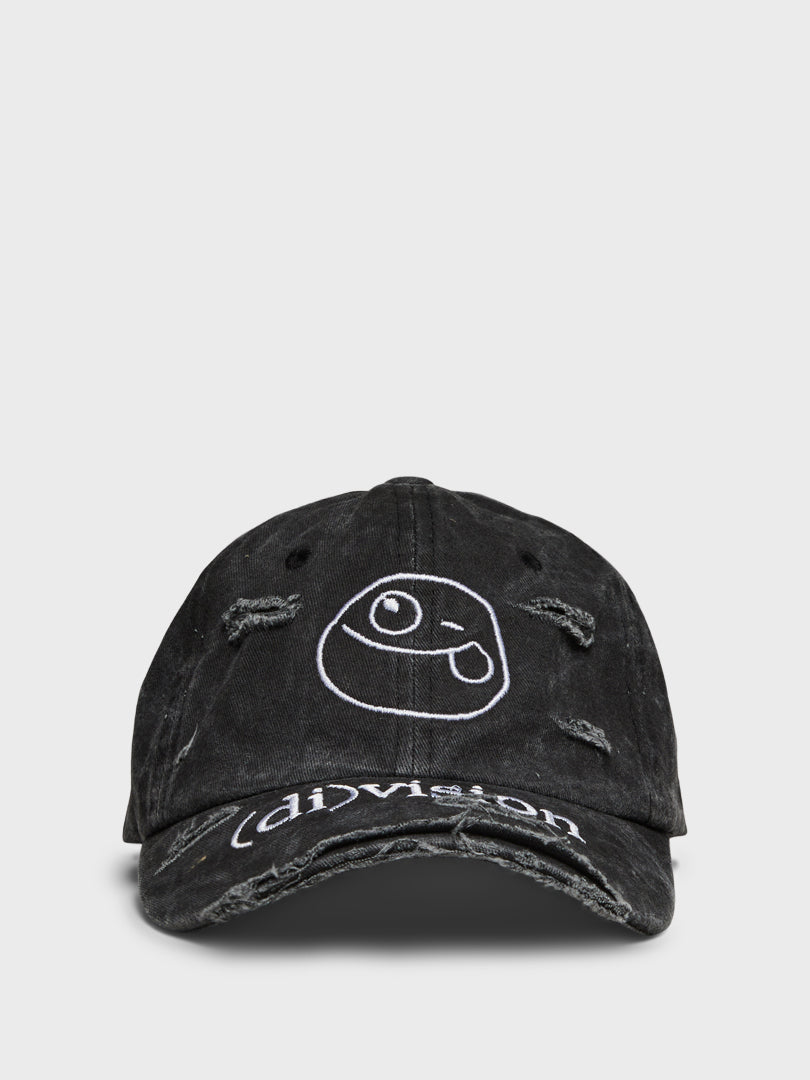 DIVISION - Smiley Cap in Black