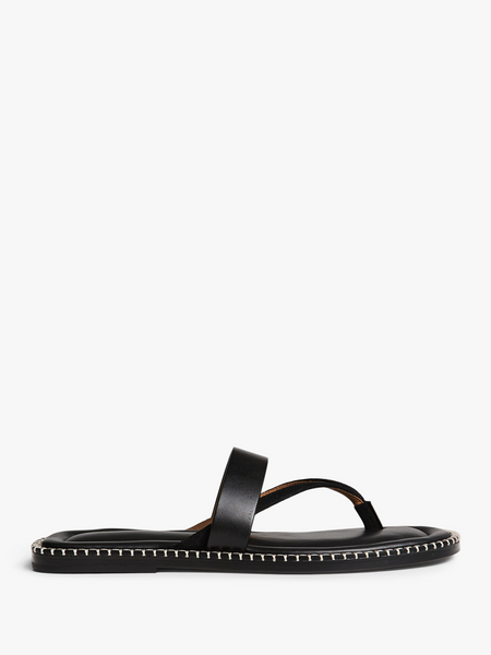 Dries Van Noten - Leather Sandals in Black – Stoy