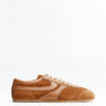 Dries Van Noten - Leather-Trimmed Suede Sneakers in Tan
