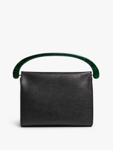 Dries Van Noten - Medium Leather Bag in Black