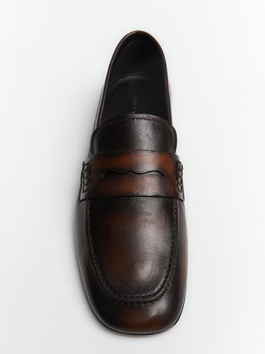 Dries Van Noten - Leather Loafers in Brown