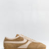 Dries Van Noten - Leather-trimmed suede sneakers in Beige
