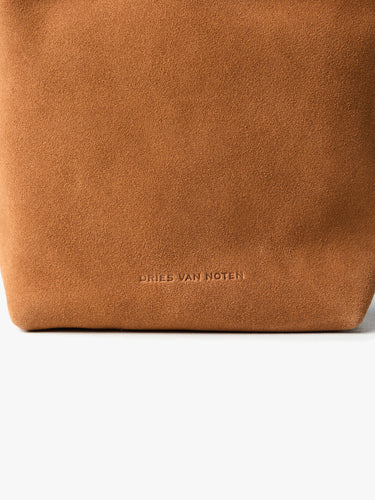 Dries Van Noten - Micro Leather Bag in Tan