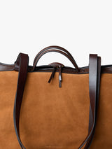 Dries Van Noten - Tote Bag in Tan & Brown