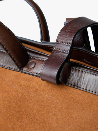 Dries Van Noten - Tote Bag in Tan & Brown