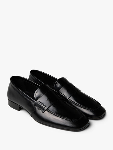 Dries Van Noten - Leather Loafers in Black