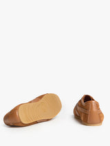 Dries Van Noten - Men's Leather-Trimmed Suede Sneakers in Tan