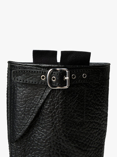 Dries Van Noten - Leather Biker Boots in Black
