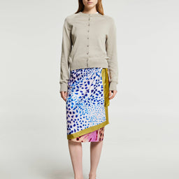 Dries Van Noten - Wrap Scarf Skirt in Pink