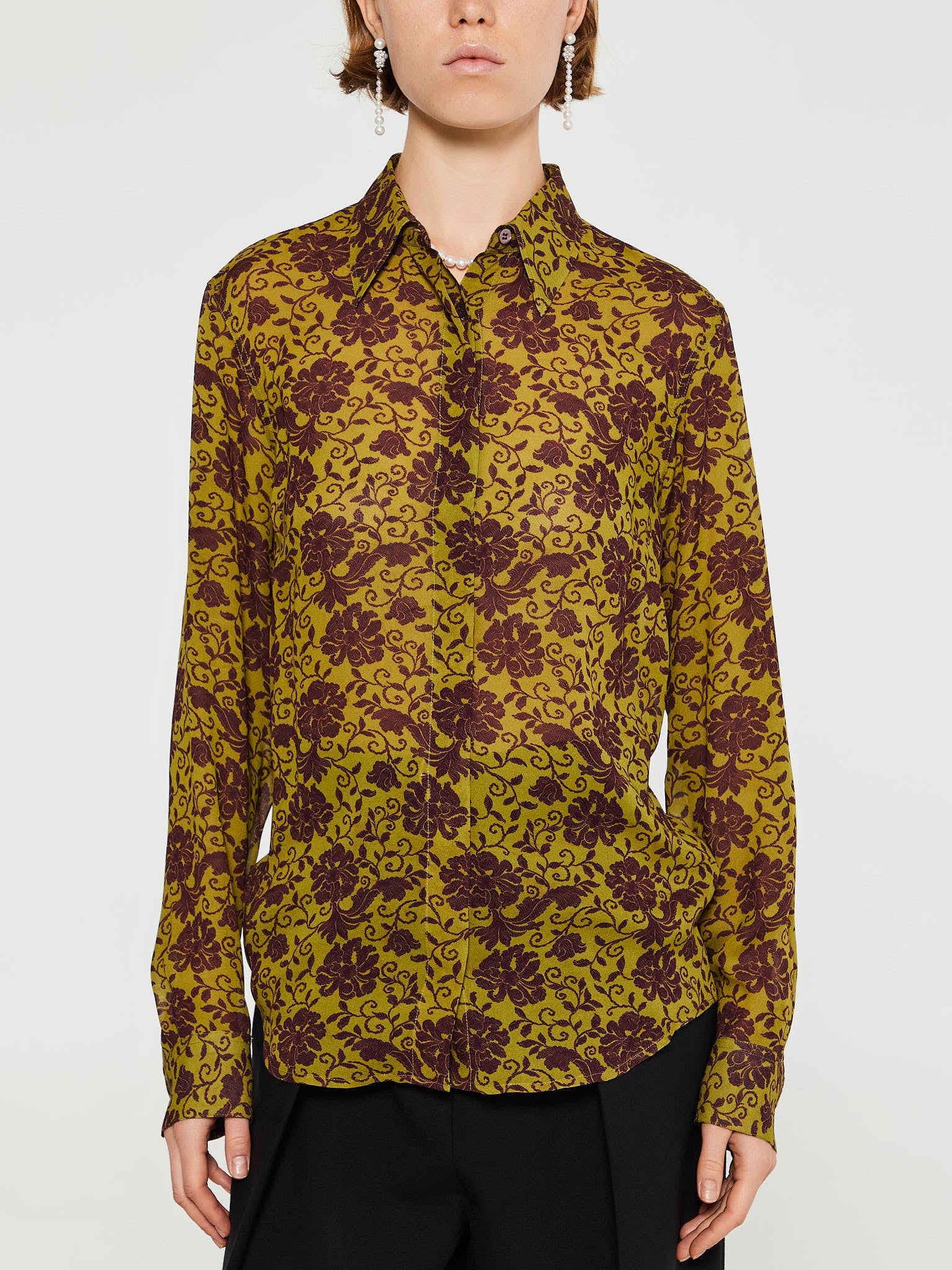 Dries Van Noten - Chowy Shirt in Olive