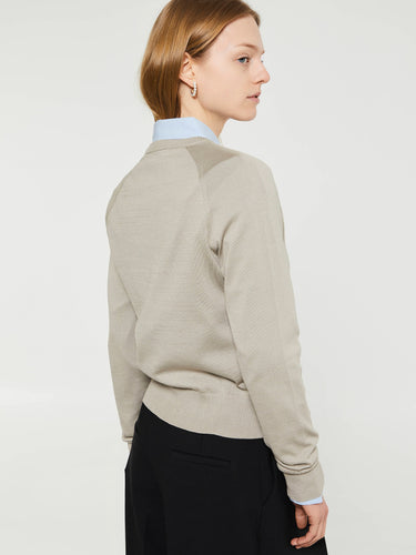 Dries Van Noten - Tobine Cardigan in Light Grey