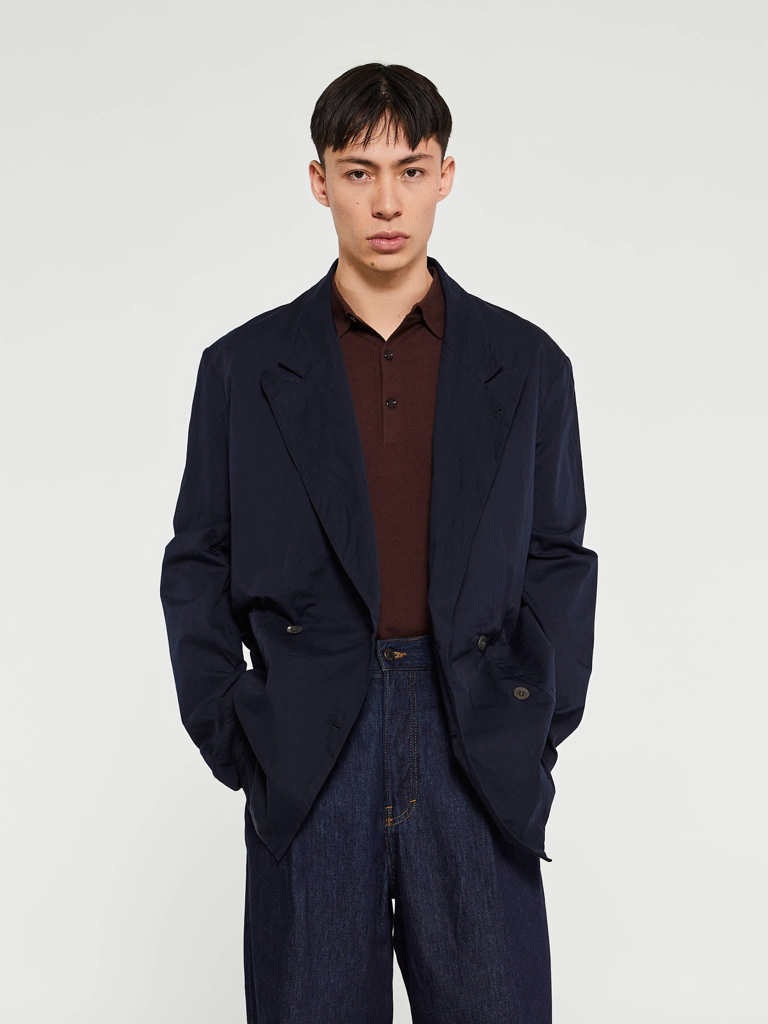 Dries Van Noten - Caplans Bis Blazer in Navy