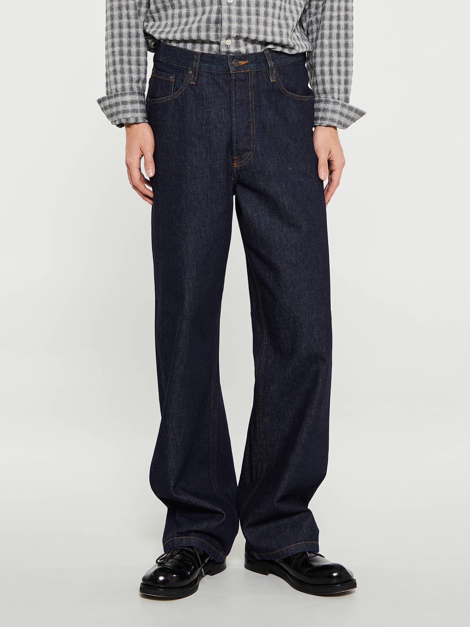 Dries Van Noten - Pine Pants in Indigo