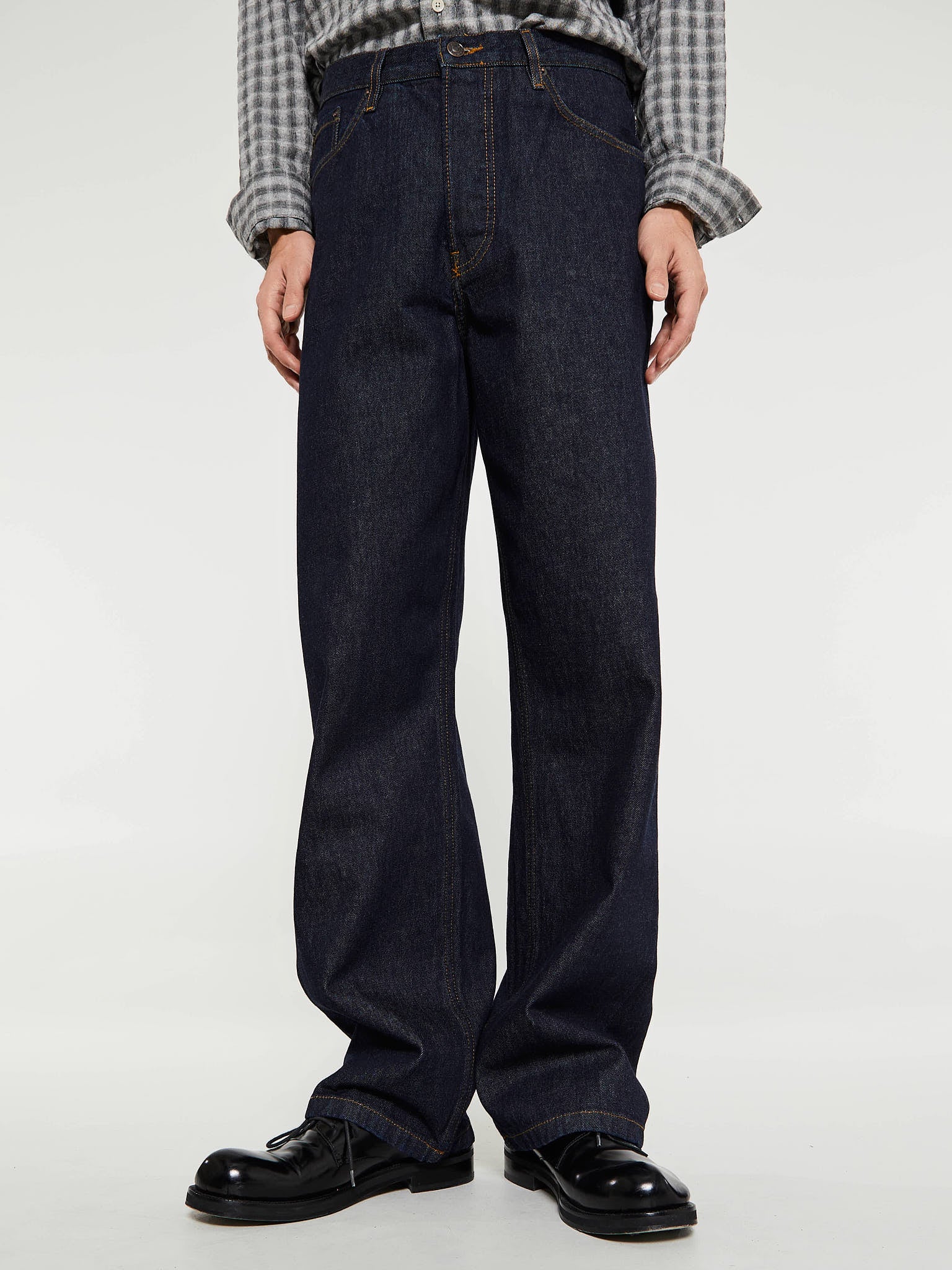 Dries Van Noten - Pine Pants in Indigo